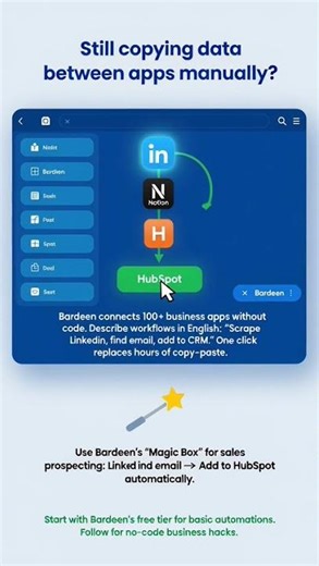 Bardeen: No-Code Automation Saves 5-10 Hours Weekly (2026 Trend)