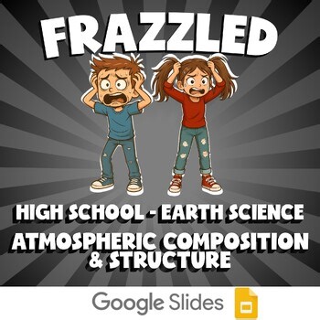 Atmospheric Composition & Structure FRAZZLED Game - No Prep Earth Science Review