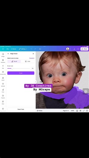 10K views · 8.4K reactions | Paano gumawa ng bubbleFace using Canva? Comment down kung anong tutorial pa ang gusto niyo #canvadesign #craft #fypviralシ | Kikay Finds | Facebook