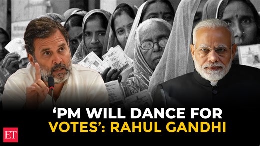 1K views · 13 reactions | #Modi will do ‘anything for #votes’: #RahulGandhi launches personal attack on PM ️ https://tinyl.co/3tKg | The Economic Times | Facebook