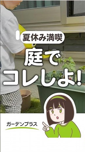 外構プロが聞いた！ #夏休み にお庭で出来ること10選🍉 #庭