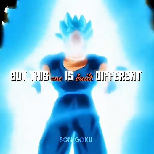 But this one is built different 🗿 | Funk Sereno Slowed | Dragon Ball Super | Vegito | 4k edit |