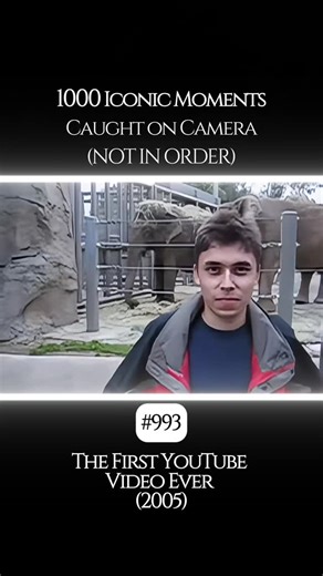 ClipVerseMoments on Instagram: "This is where it all began. The very first YouTube video ever uploaded — a simple clip that changed the entire internet forever. #iconicmoments #history #youtube #viralclassic #internetculture wowmoment caughtoncamera"