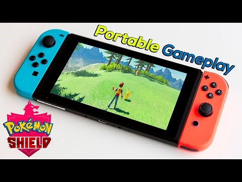 Pokemon Shield Gameplay Nintendo Switch - Sword and Shield
