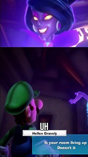 Luigi's Mansion 3 | Luigi Meets Ghostly Hellen Gravely - Who Does She Admire | Nintendo Switch