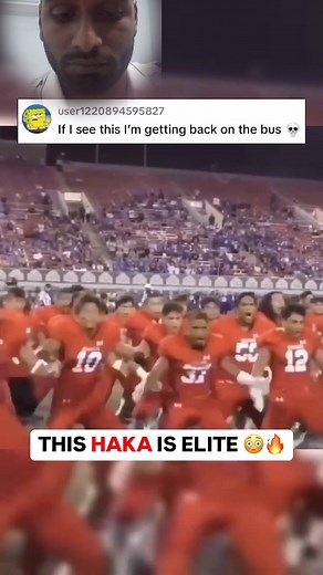 #Repost @maxpreps —— Kahuku (HI) performing the Haka 🔥 Not just a pre-game ritual, it’s a tradition of pride, strength & unity 😤👏 Hashtags: #Haka #Kahuku #Tradition #RespectTheCulture #PolynesianPride #SportsViral #MaxPreps #Brotherhood #HighSchoolFootball #Powerful #TeamSpirit #CulturalHeritage #TrendingReels #SportsReels | Dharmveer Yadav