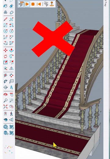 Stunning Red Carpet Animation in SketchUp Tutorial