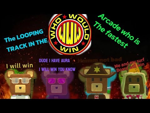 #superbearadventure WHO WILL WIN THIS COMPETITION Night bear,Summer bear,Rapper bear,Sheriff bear