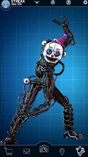 Stylized Ennard FNaF Workshop Animation