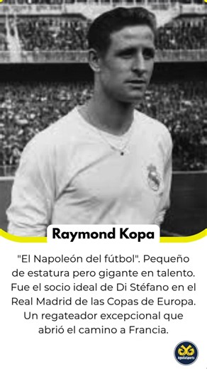 Raymond Kopa. #kopa #francia #RealMadrid