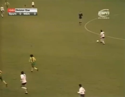 BBC Match Of The Day November 1980 Spurs v West Brom Commentator John Motson #THFC #COYS #WBA | Football in the 70s and 80s