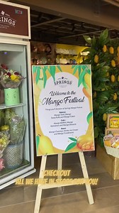 2.2K views · 43 reactions | 省 Our Mango Festival has begun at Springs...