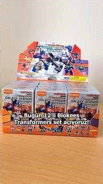 Today we're opening a 12-piece Transformers Blokees set! #transformers #collection #hobby #toys #...