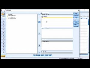 V15.5 - Test Homogeneity of Regression Slopes in SPSS