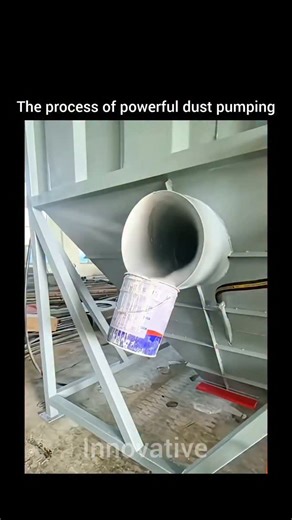 World of Innovation on Instagram: "Powerful dust pumping is an industrial cleaning and material-handling process used to extract, transport, and collect large volumes of dust, powder, and fine particles from production areas. This system is essential in factories, workshops, construction sites, and mining operations where airborne dust can affect equipment performance, product quality, and worker safety. ⚙️ System Setup & Suction Generation The process begins with a high-powered vacuum pump or b
