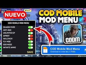 ✅ COD MOBILE MOD MENU 2025 🔴 Aimbot, Wallhack y CP Ilimitados | COD Mobile HACK/MOD ACTUALIZADO