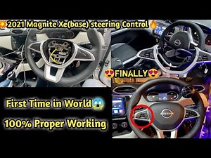 💥 Magnite Xe(Base) Steering Mounted Control🔥 Magnite xe steering control🔥 Magnite xe modified🔥