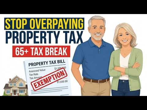 If You Over 65? You Might Be Legally Exempt From Property Tax!
