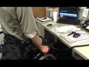 How To Do Pressure Relief - Push Up (Manual Wheelchair)