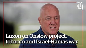 4.4K views · 101 reactions | Prime Minister Christopher Luxon talks to media on the Onslow project, tobacco legislation and other matters. | nzherald.co.nz | Facebook