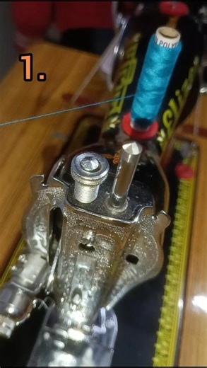 how to set thread in sweing machine 🧵🧵#stitch #stitchboutique #stitchtricks #sweing #sew #seweasy