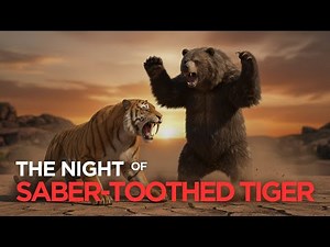 Wild Life Millions of Years Ago: Saber-Toothed Tiger vs Giant Short-Faced Bear