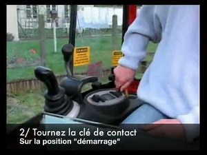 Utiliser une minipelle : le démarrage