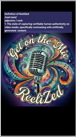 Get On The Mic Charleston | 💥Share if you have been ReeliZed💥 Definition of ReeliZed /reel-ized/ adjective / verb ​1. The state of capturing verifiable human... | Instagram