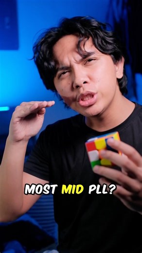 What is the most mid PLL #speedcubing #rubikscube