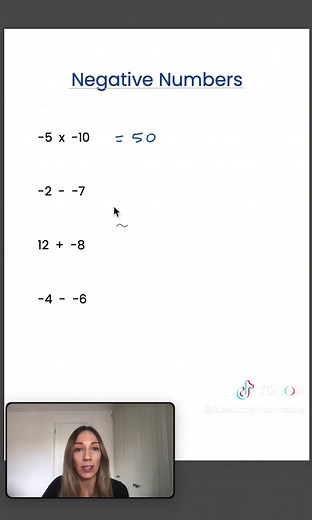 Understanding Negative Numbers in Mathematics
