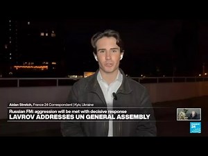 Any aggression against Russia will be met with 'decisive response', Lavrov tells UN • FRANCE 24