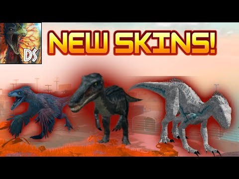 NEW MOVIE EVENT SKINS and Rex Animations | Dinosaur Simulator