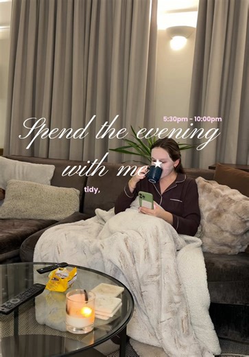 A Relaxing Weekday Evening Routine