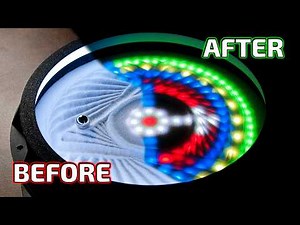 I UPGRADED Mark Rober's Sand Garden to GLOW!