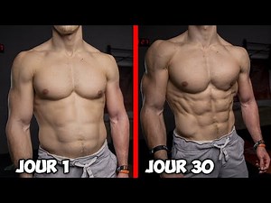 100 crunches a day for 30 days!