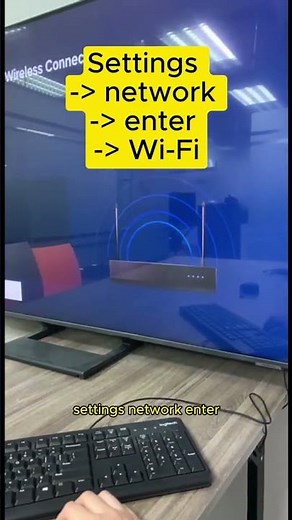 How to connect a tv to wifi without a remote