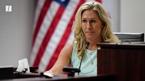 During recent court testimony, Marjorie Taylor Greene repeatedly claimed she couldn’t remember conversations regarding Jan. 6 but newly released text messages prove otherwise. | HuffPost