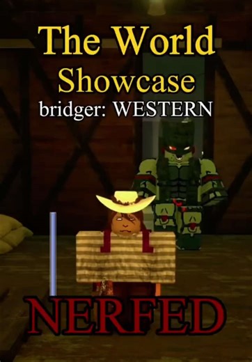 The Worlds TS got nerfed but it seems like the nerf was done on the damage the stand could do itself. Not mollys or dynamite. #bridgerwestern #roblox #jjba #fyp #foryou