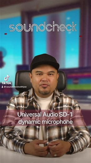 With the Universal Audio SD‑1 dynamic microphone, you can capture vocals, instruments, livestreams, and podcasts like a pro, quickly giving you polished studio sound that’s broadcast‑ready. #universalaudio #uaudio #uasd1 #dynamicmicrophone #broadcastmicrophone #microphone #studiogear #studioessentials #podcast #uae🇦🇪 #dubai🇦🇪 #middleeast #mediacastsys #soundcheckwithjoe