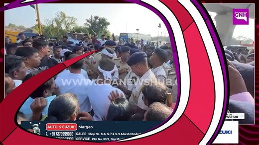 Chimbel Protesters Halted by Police, Demand Unity Mall Scrapping Chimbel villagers continued their protest after police stopped their march towards the Assembly, insisting on the scrapping of the proposed Unity Mall project. #UnityMall #Chimbel #Protest #GoaNews | Goa News Hub