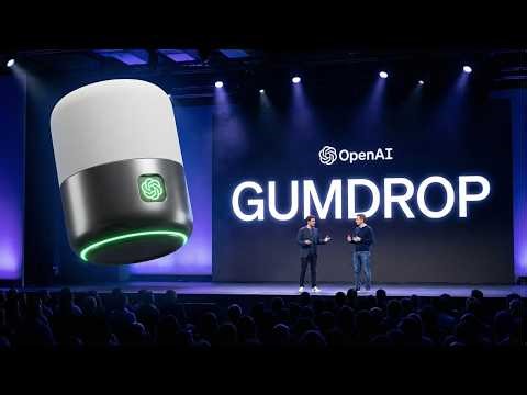 OpenAI's GUMDROP SHOCKER: Jony Ive's Screenless ChatGPT Device REPLACES Your Phone?!