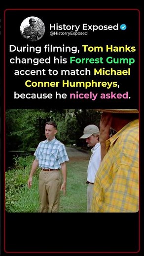 When Tom Hanks Copied a Child's Accent in Forrest Gump 🎬🗣️