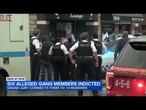 6 alleged members of Chicago gang indicted in 13 murders: US Atty.