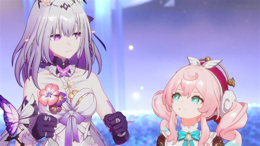 遐蝶 + 风堇 / Night Train Dance【崩坏：星穹铁道MMD】