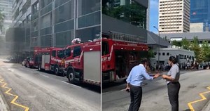 200 people self-evacuate after fire breaks out at Spanish restaurant in Shaw Centre