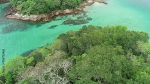 Blue Lagoon (Lagoa Azul) on Ilha Grande - Angra dos Reis, Rio de Janeiro, Brazil