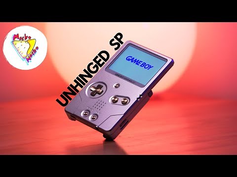 GBA SP Metal Shell Without The Hinge! | Boxy Pixel Unhinged SP | Install Tutorial + Review