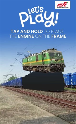 Fit the engine in the freight train !