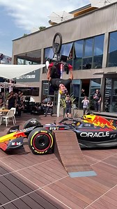 Some childhood dreams right there 😎 Oracle Red Bull Racing | Fabio Wibmer