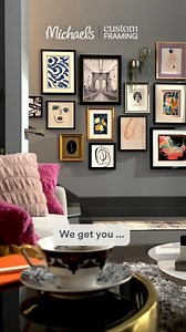 1.1K views | We'll build a custom frame just for you.  Mix and match hundreds of top-quality mouldings and mats to suit your style. | Michaels Stores | Facebook